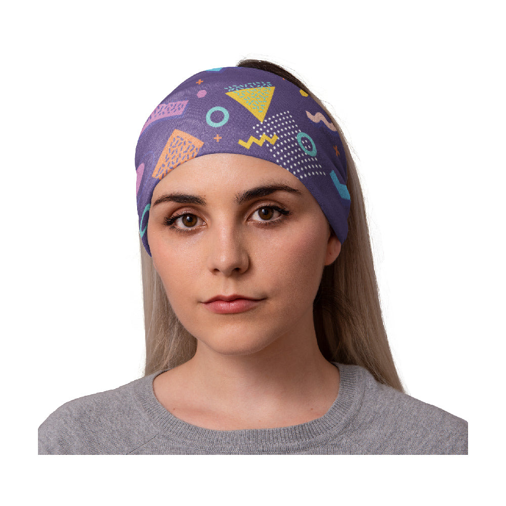 Lunabands Womans Ladies Fashion Designer Multi Use Multifunctional Trail Running Gym Snood Bandana Headband Fitness Headbands