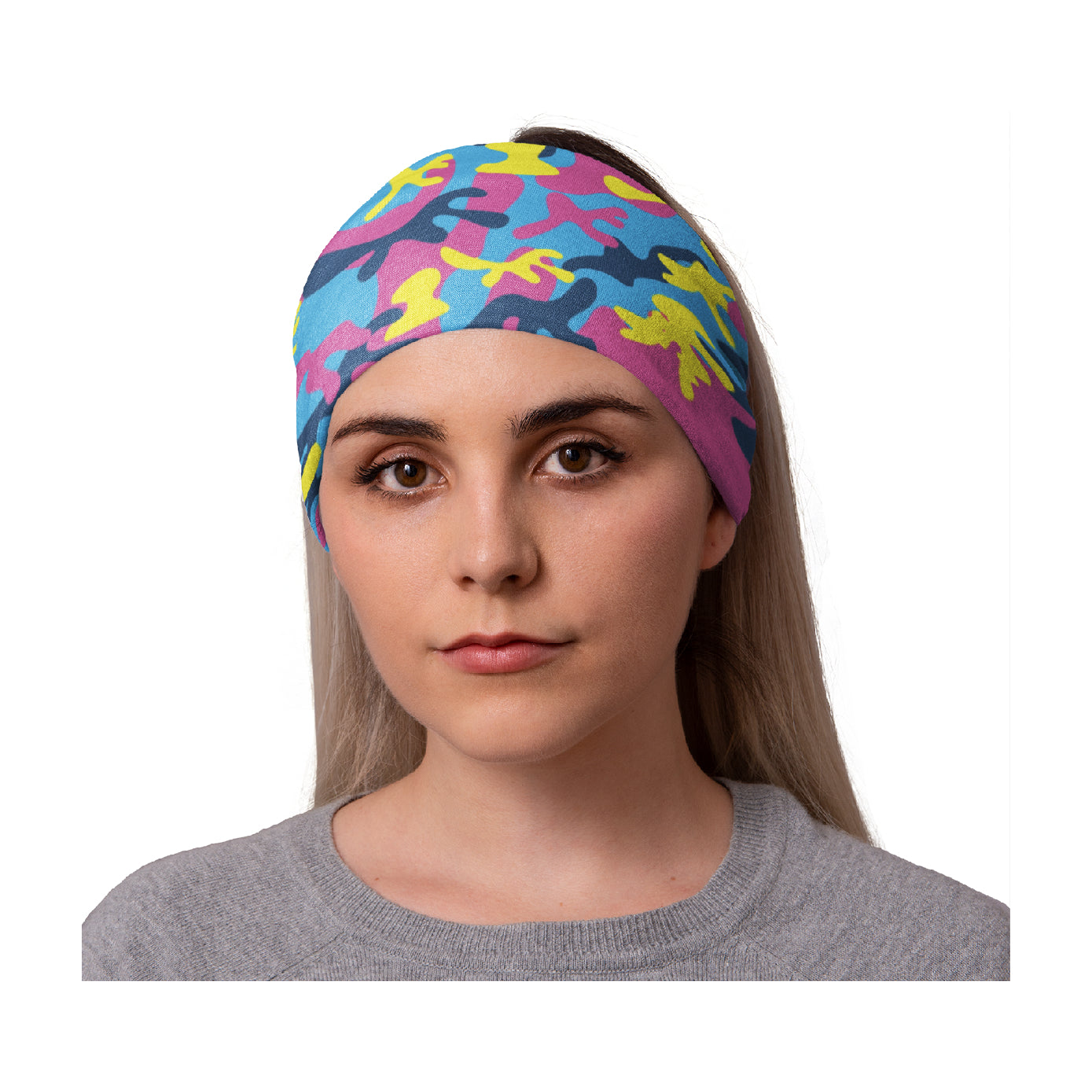 Lunabands Camouflage Designer Multi Use Multifunctional Running Sports Fitness Training Bandana Headband Marathon Snood Ski