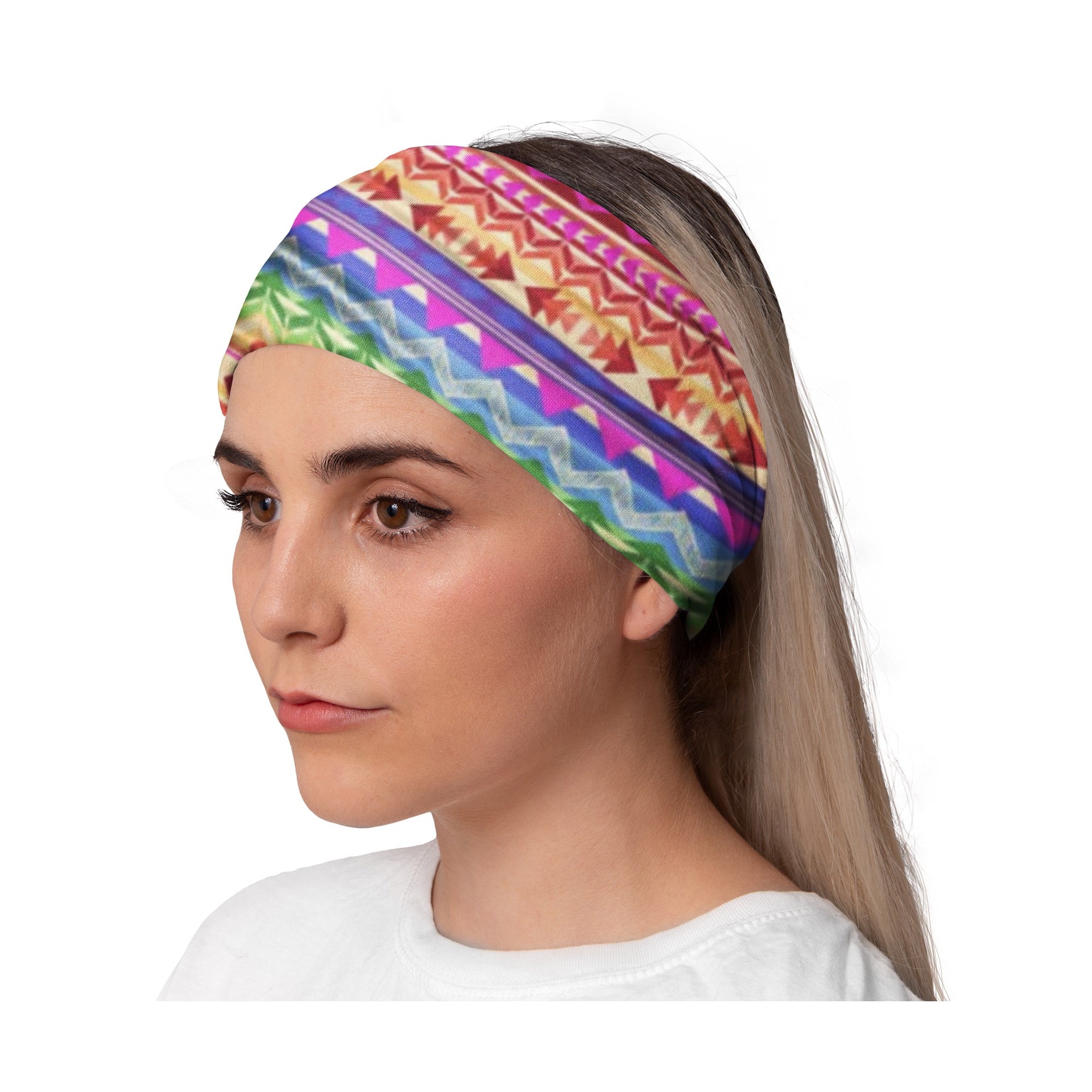 Lunabands Adina Womans Ladies Fashion Designer Multi Use Multifunctional Trail Running Gym Snood Bandana Headband Fitness Headbands