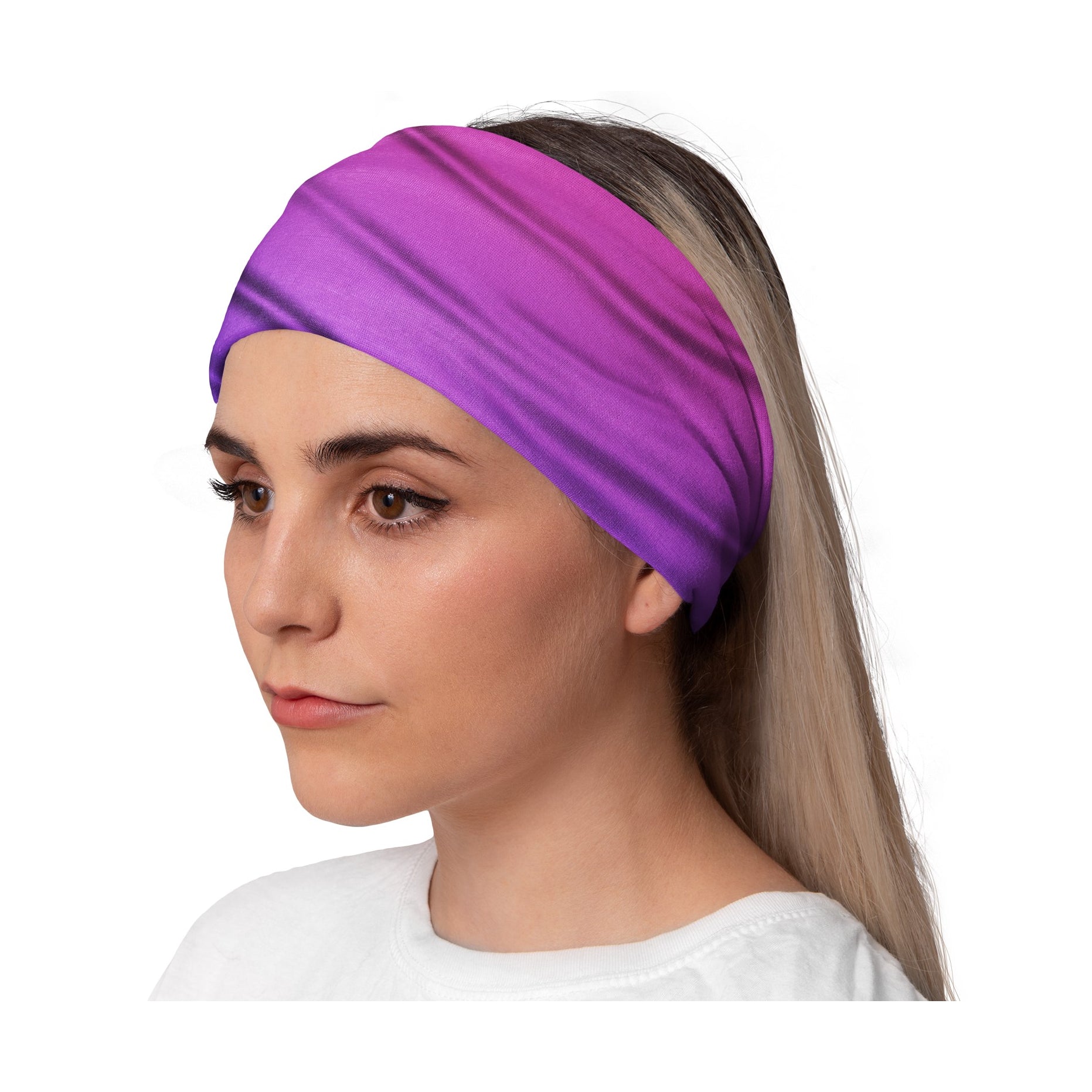 Lunabands Aurora Womans Ladies Fashion Designer Multi Use Multifunctional Trail Running Gym Snood Bandana Headband Fitness Headbands