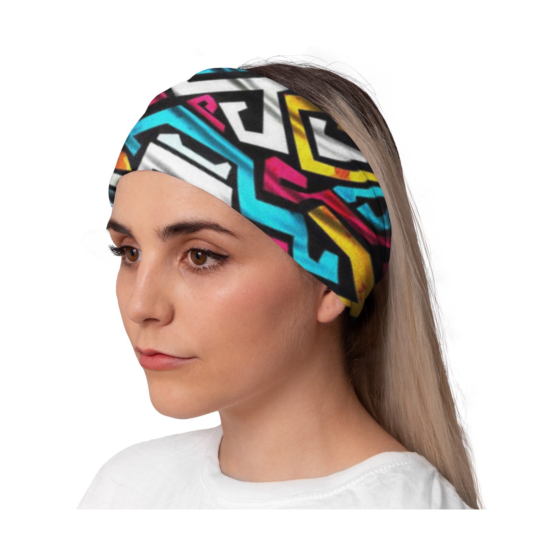 Lunabands Jupiter Womans Ladies Fashion Designer Multi Use Multifunctional Trail Running Gym Snood Bandana Headband Fitness Headbands