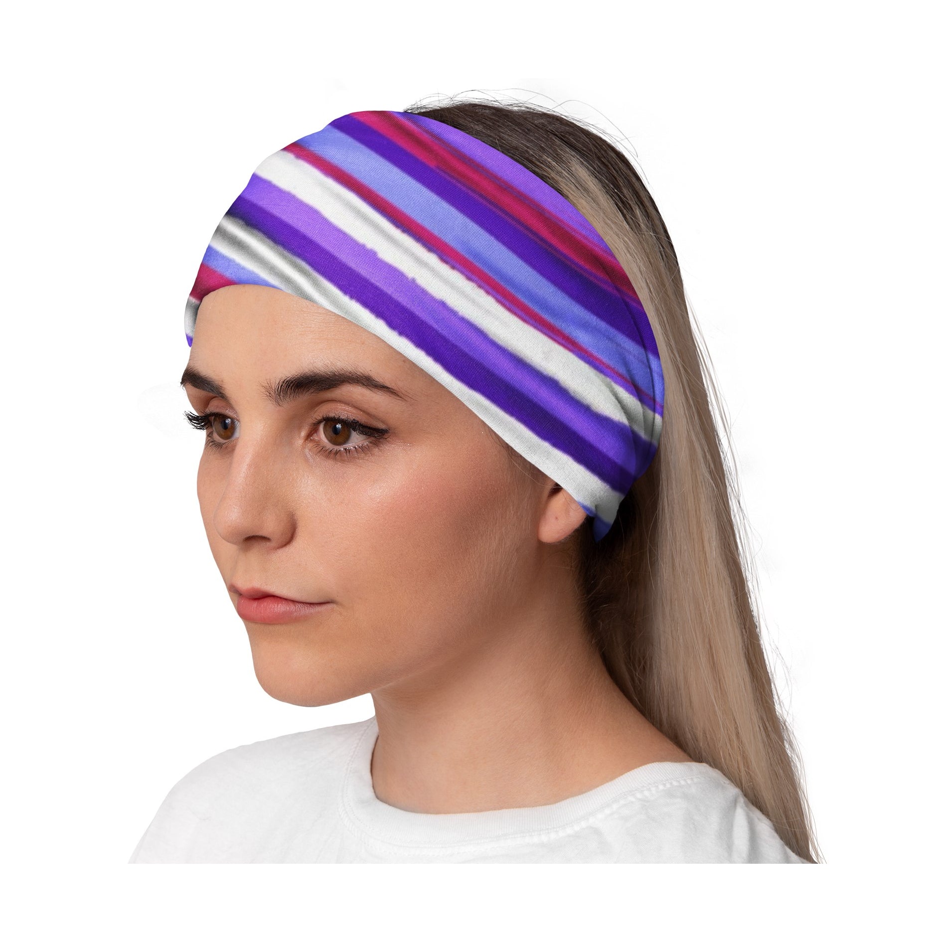 Lunabands Matoaka Womans Ladies Fashion Designer Multi Use Multifunctional Trail Running Gym Snood Bandana Headband Fitness Headbands