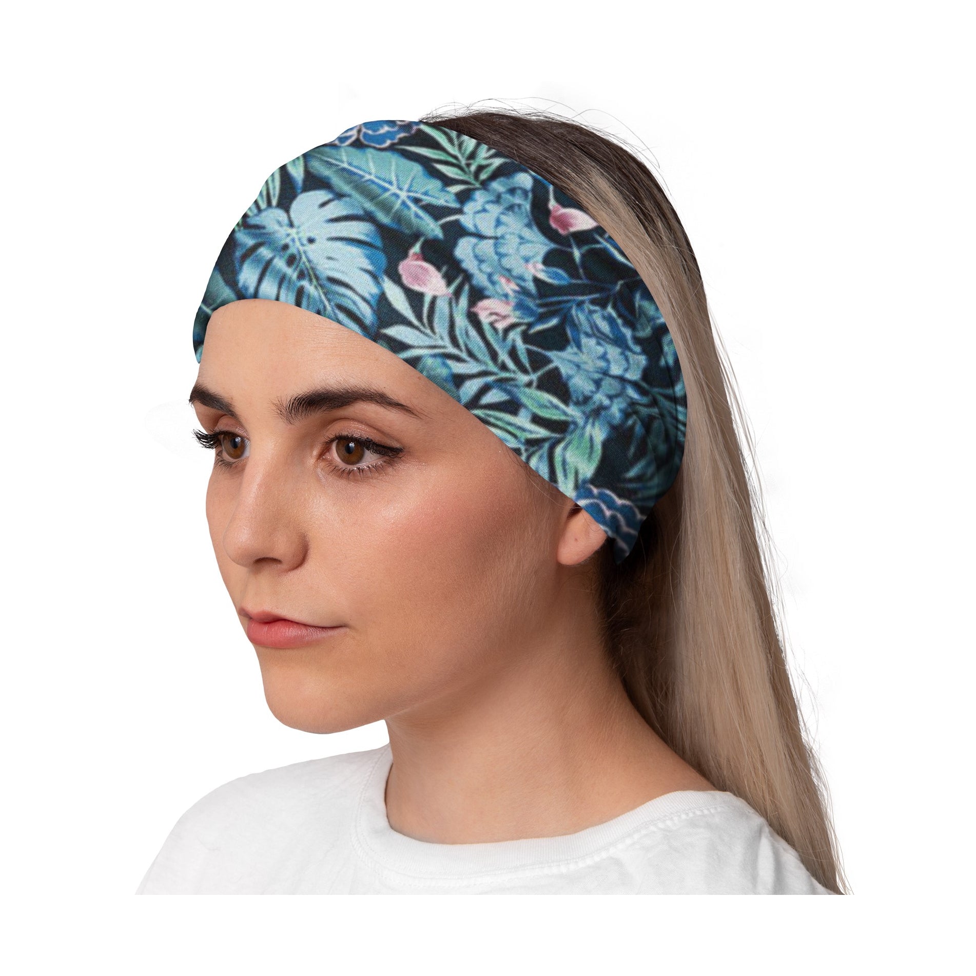 Lunabands Ko u Aloha Womans Ladies Fashion Designer Multi Use Multifunctional Trail Running Gym Snood Bandana Headband Fitness Headbands