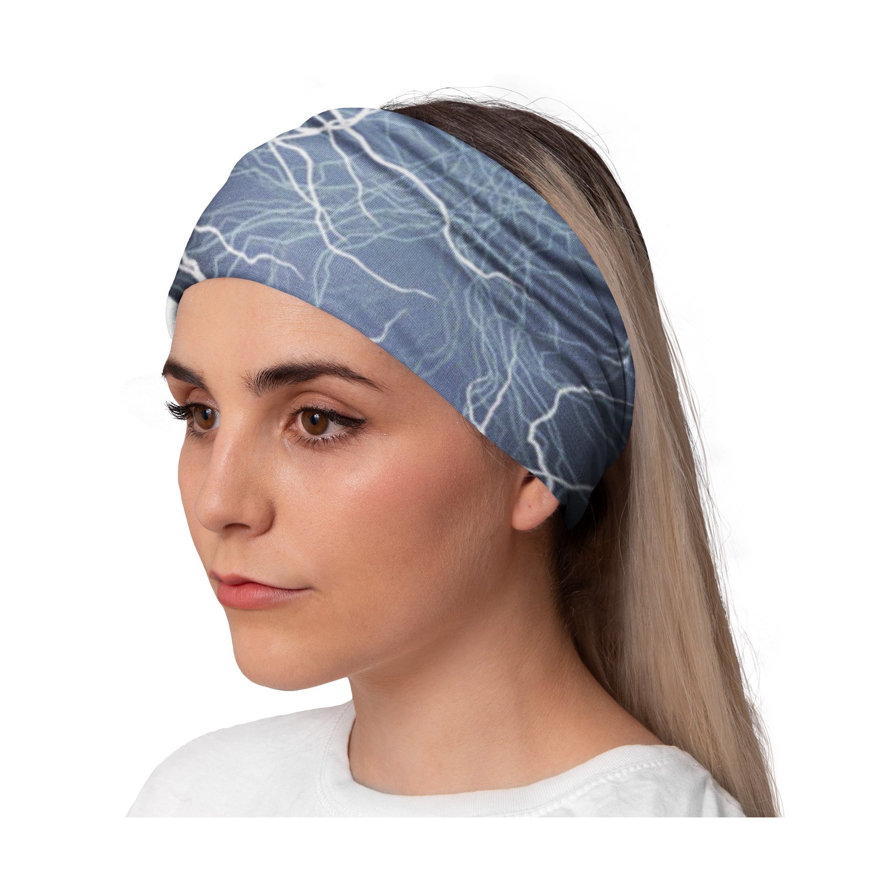 Lunabands Spark Womans Ladies Fashion Designer Multi Use Multifunctional Trail Running Gym Snood Bandana Headband Fitness Headbands